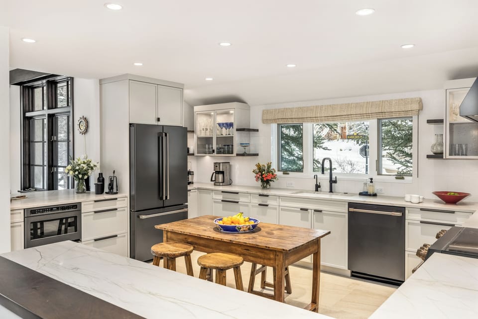 Cook's Kitchen - Heated Floors, Upgraded Appliances, and an Antique Bread Board