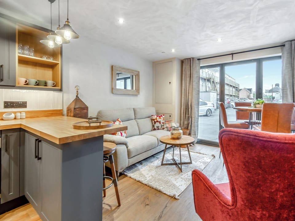 Open plan living space | Flat 1 - Forge Apartments, Narbeth