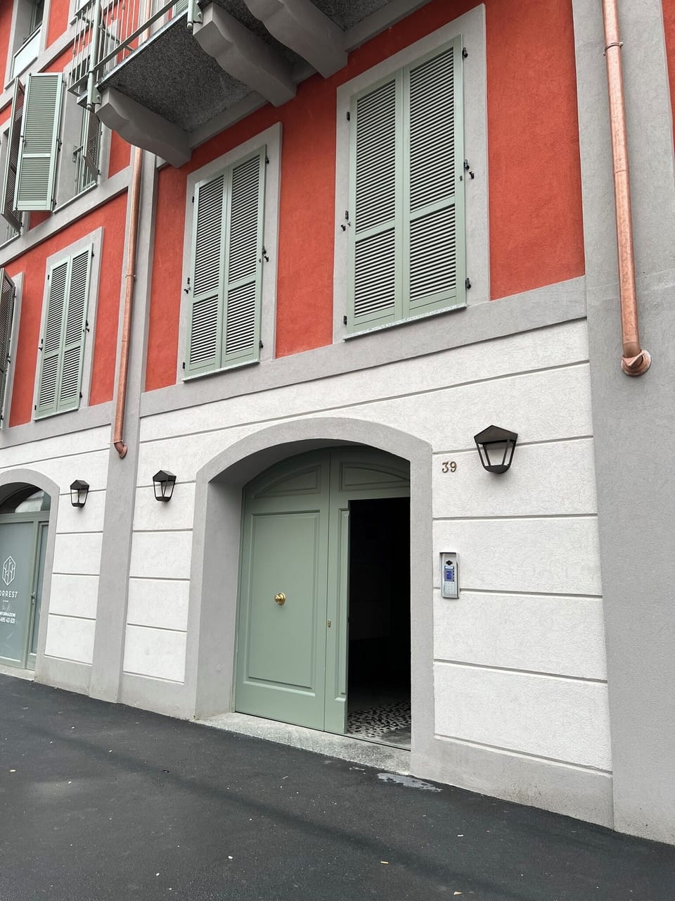 Exterior detail