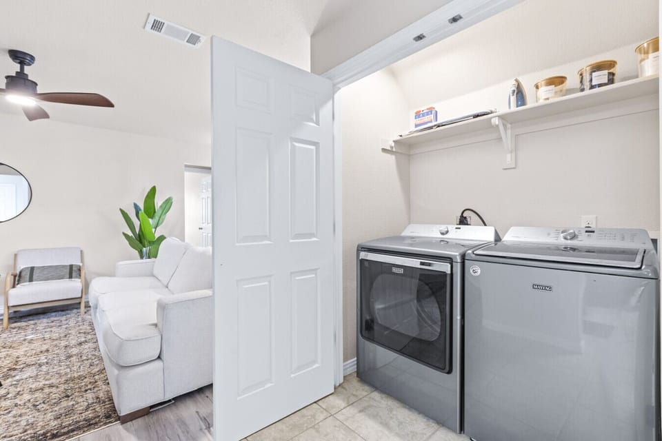 Large Washer and Dryer