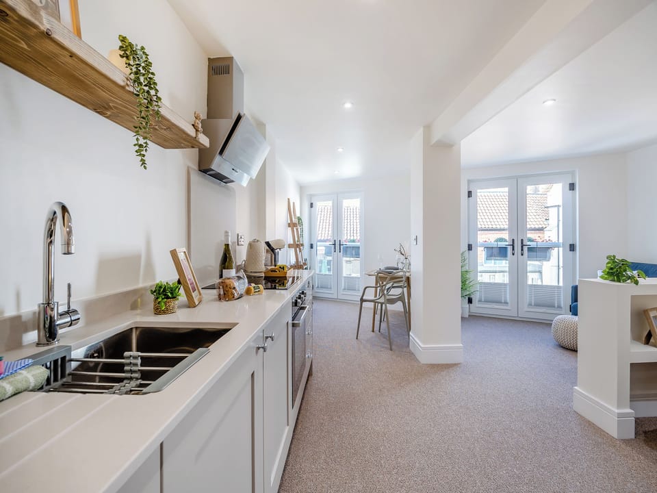 Open plan living space | Castle View Apartment - Drury Lane, Lincoln