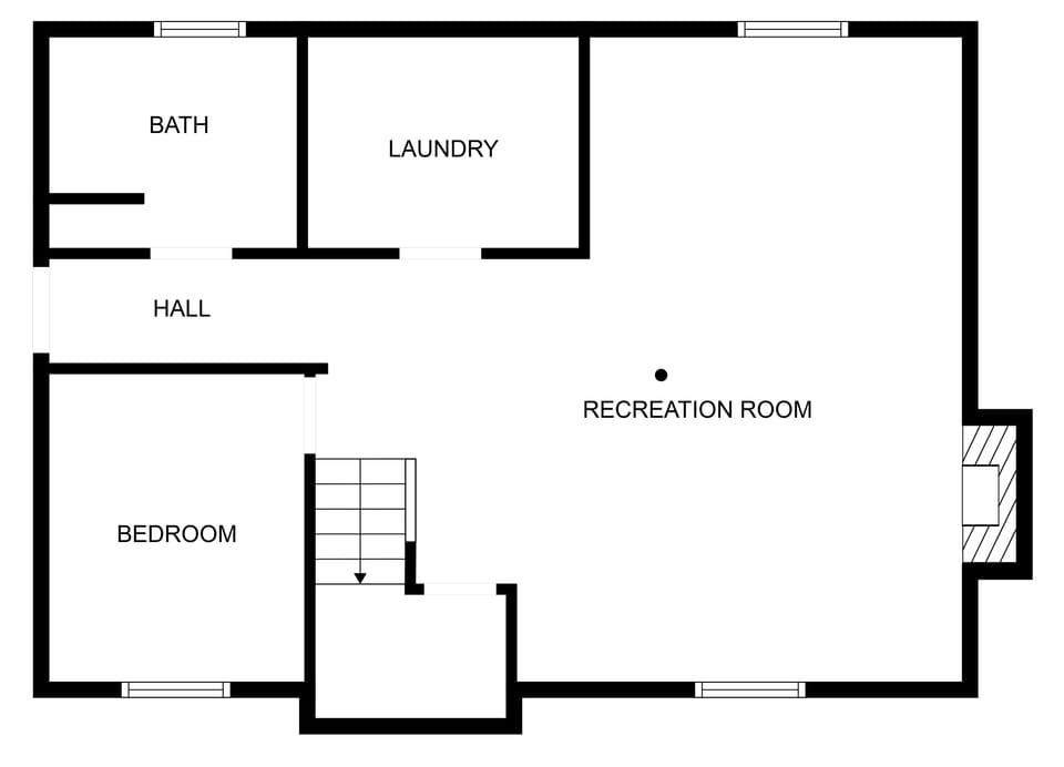 Lower Level Floor Plan