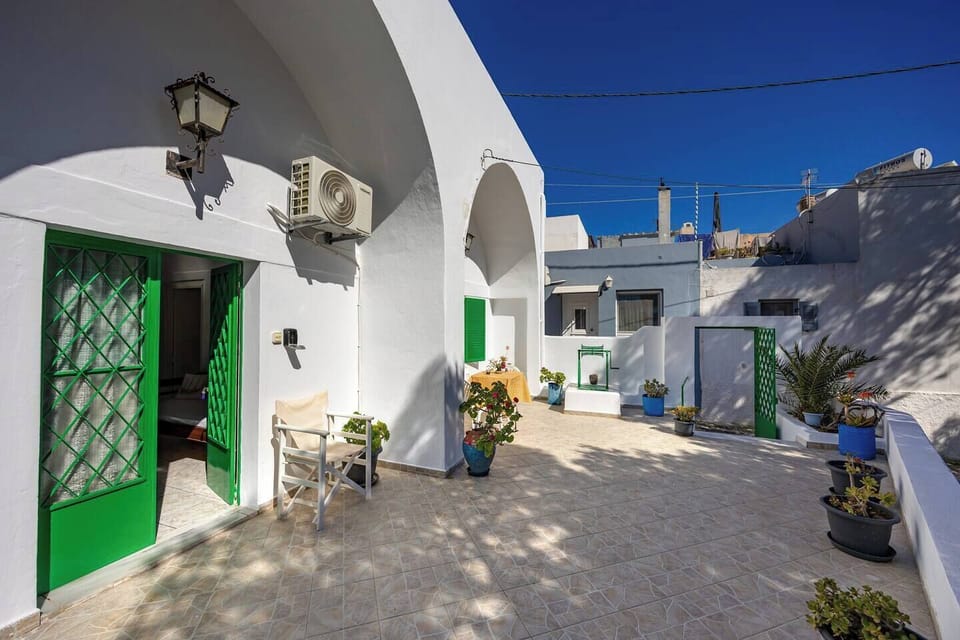 Entrance to Amoni House and beautiful terrace