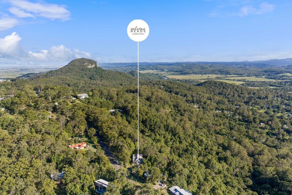Wake up to bushland views from this tranquil retreat