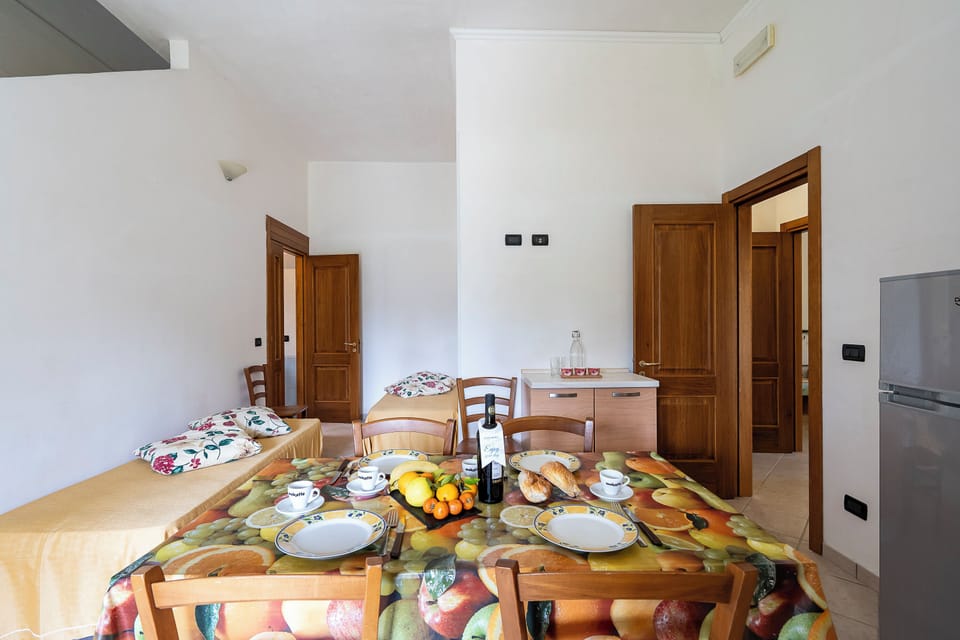 Kitchen and dining area