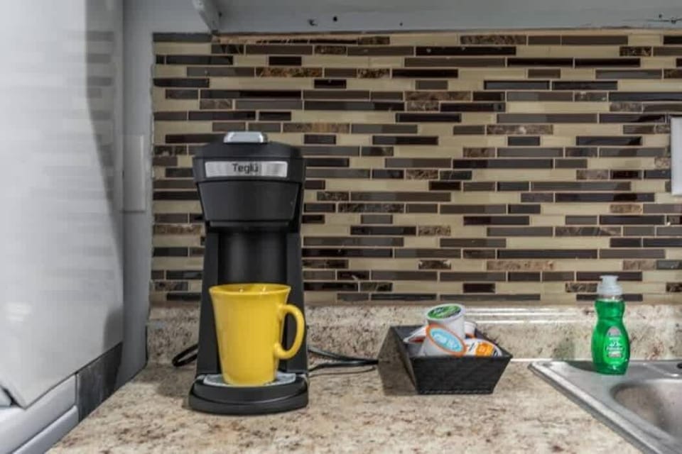 Brew a cup of gourmet coffee in the morning and then hit the park!