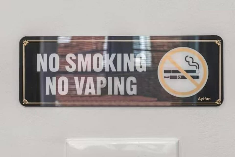 We kindly request that you refrain from smoking, vaping, or using hookah inside or outside of our apartment