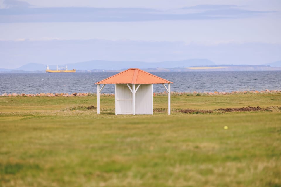 Unwind by the waterfront pavilion with wide-open views.