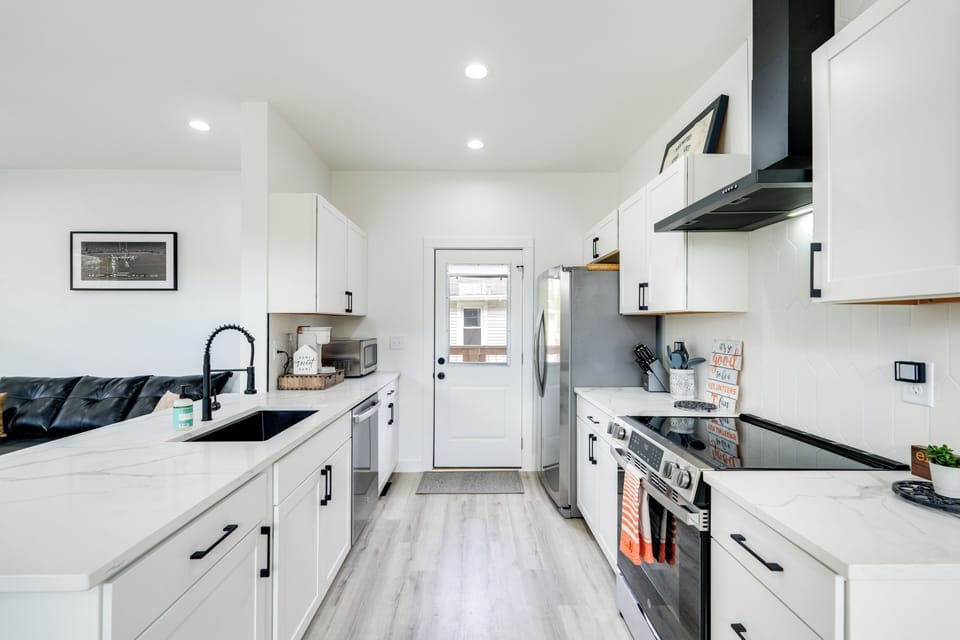 Interior | 2-Story Home | Bedroom/Full Bathroom on 1st Floor