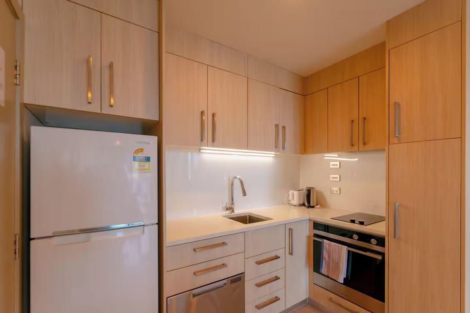 Fully equipped kitchen. Fridge · Microwave · Dishwasher · Oven. 