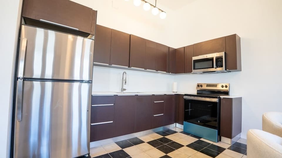 A fully equipped kitchen for everything from coffee to dinner.