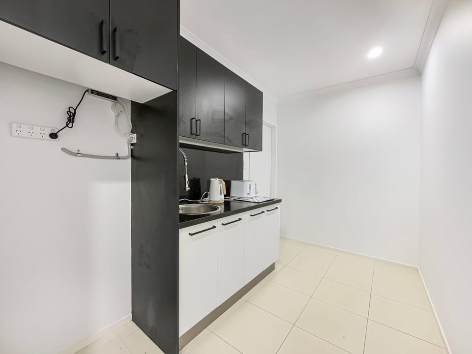 Gas cooktop and premium appliances for effortless cooking.