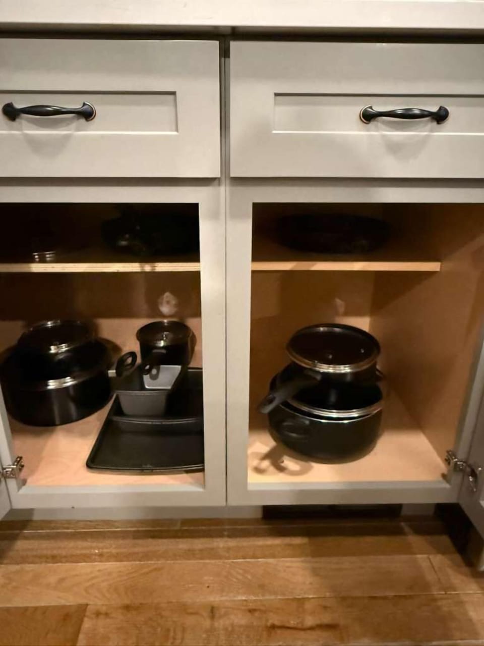 Fully equipped kitchen featuring a sleek countertop, modern appliances, and all the tools you need to prepare home-cooked meals.