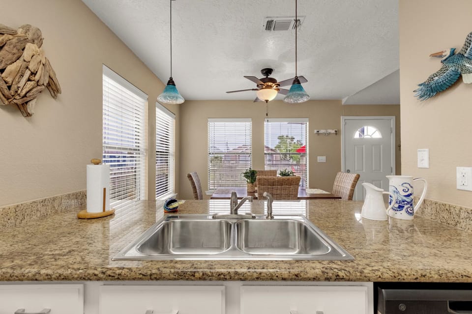 kitchen to dining