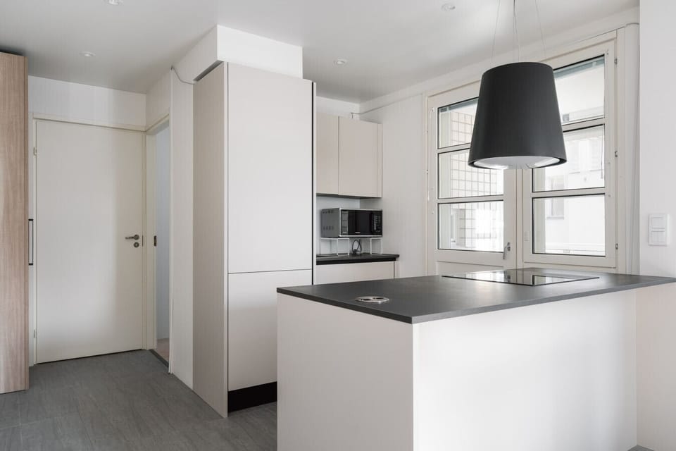 The kitchen is fully equipped, where you will find all the necessary utensils for cooking.
