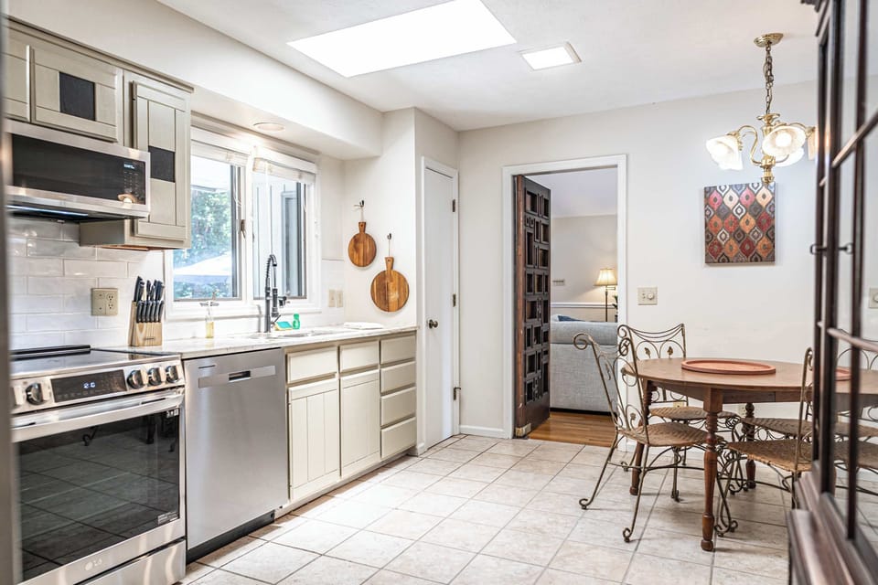 Newly Renovated and Clean Kitchen for all of Your Cooking Needs