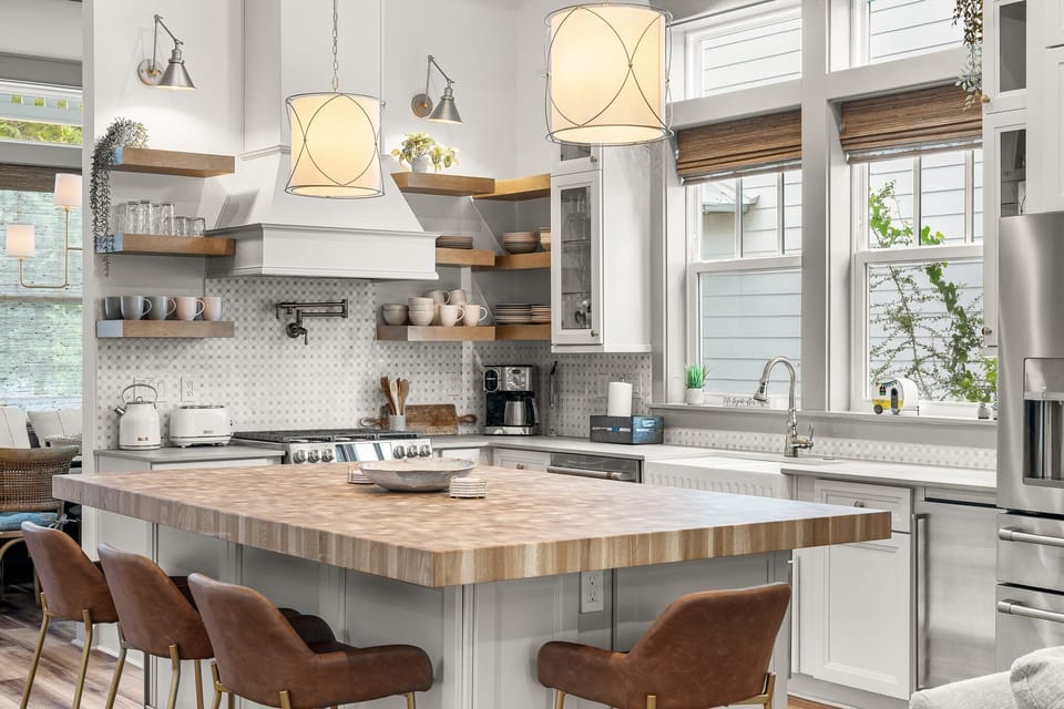 Kitchen Island with Seating