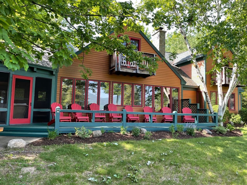 With 160 feet of private lakefront.  Direct access to the water.