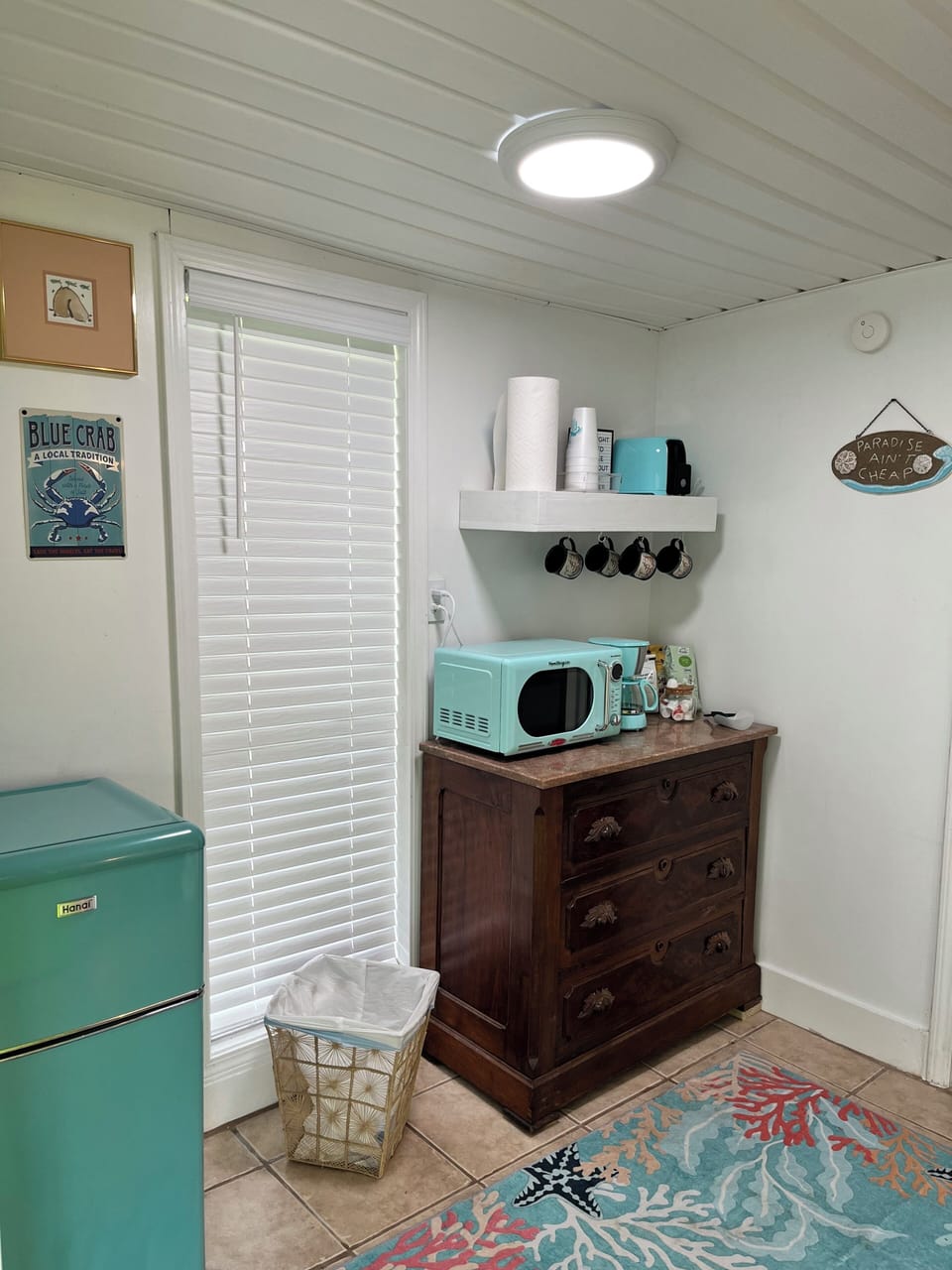 Downstairs kitchenette