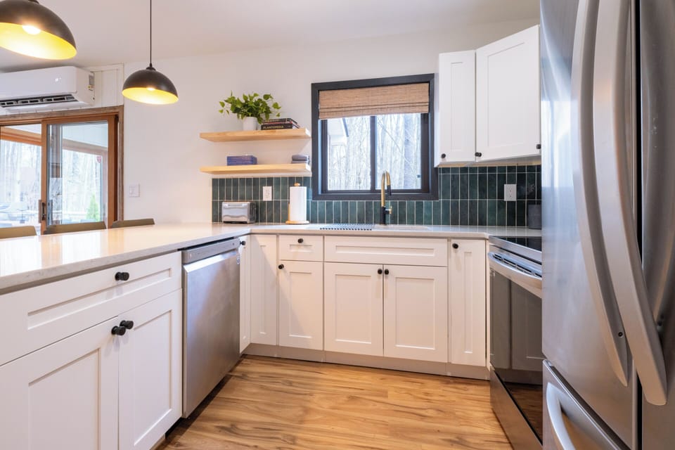 Relax with friends and family while you cook.