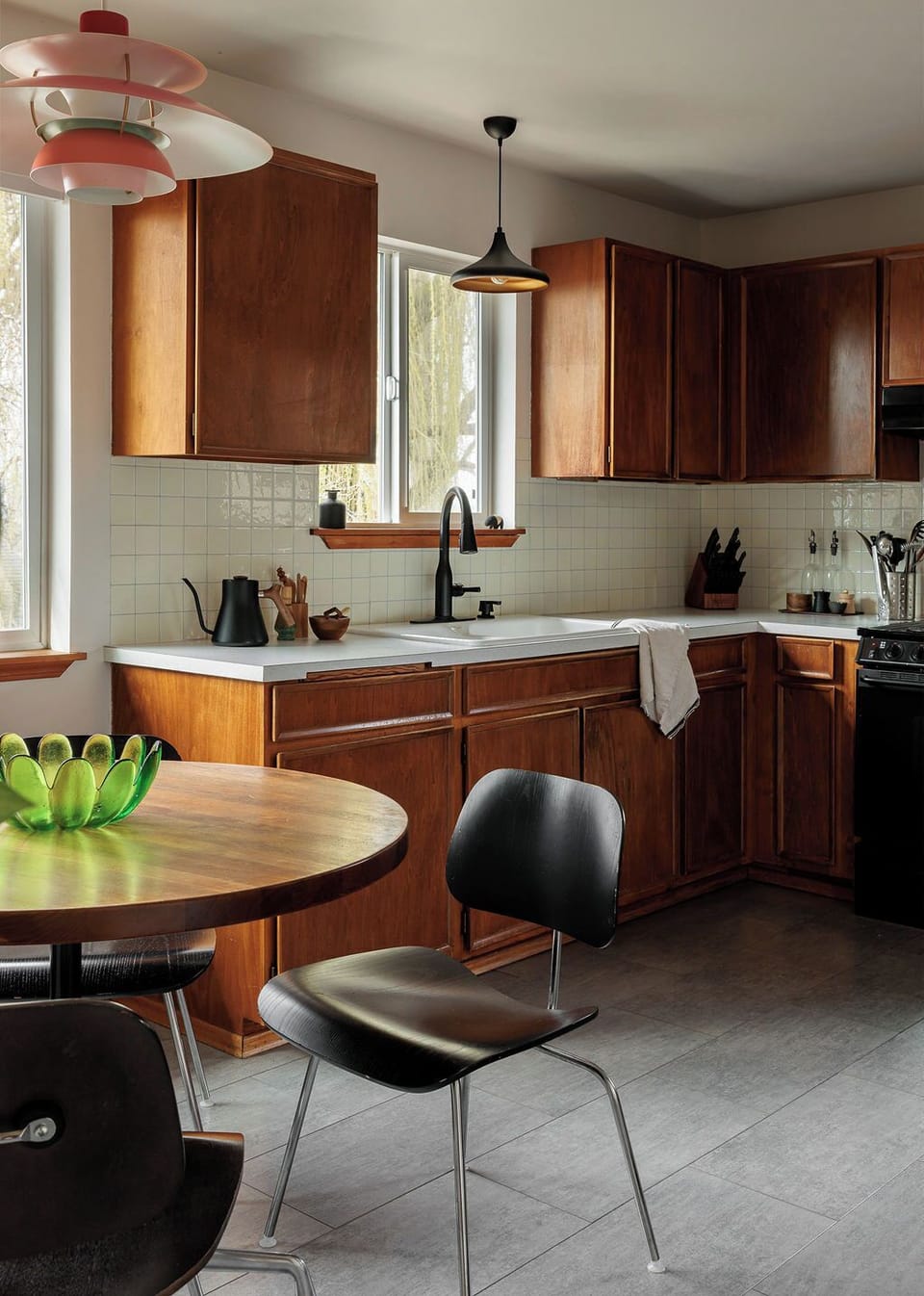 Kitchen on the main floor