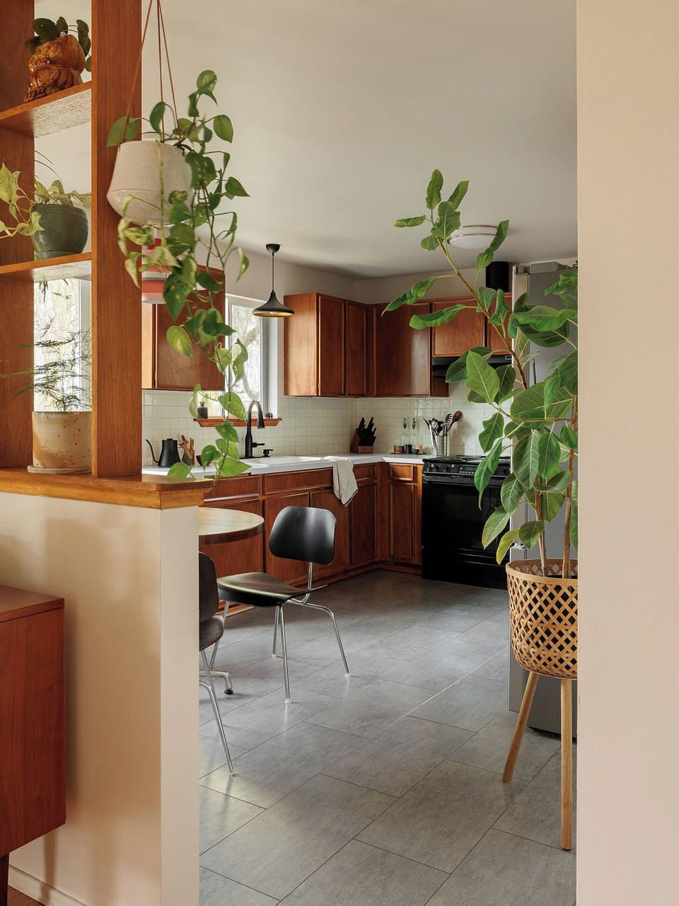 Kitchen on the main floor