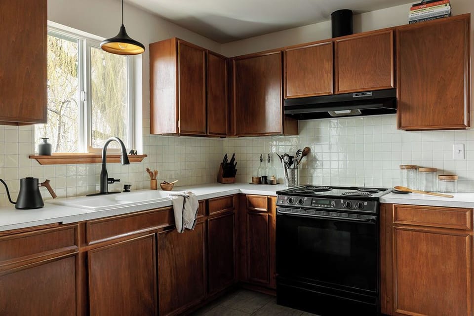Kitchen on the main floor