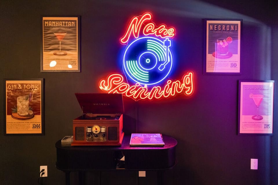 Speakeasy-style game room
