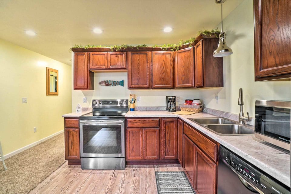 Kitchen from Living Room