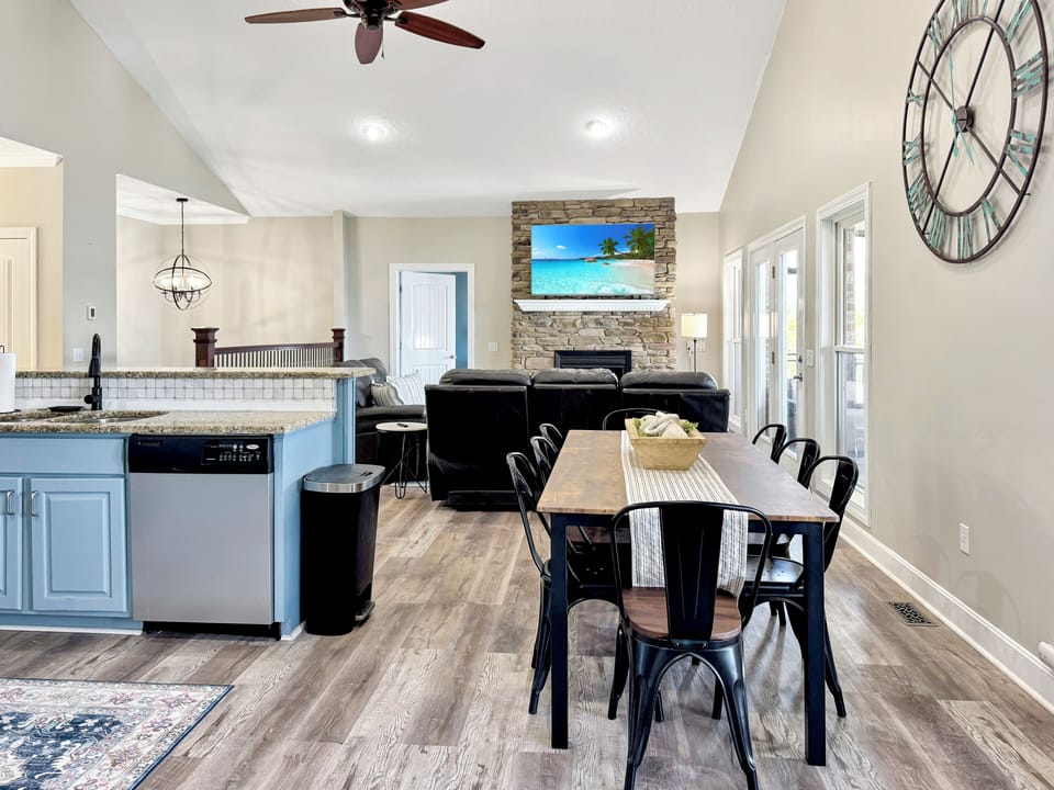 Dining table, seating for 8