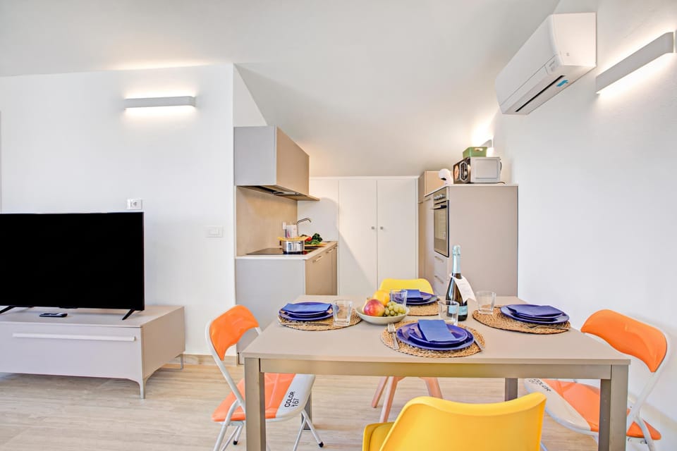 Kitchen and dining area