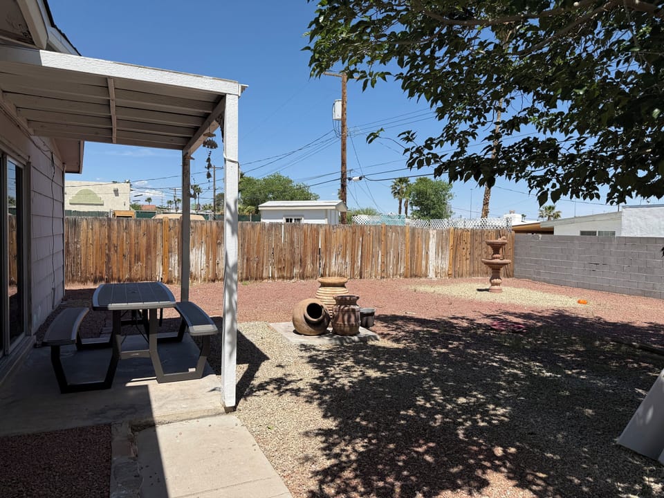 Outdoor dining