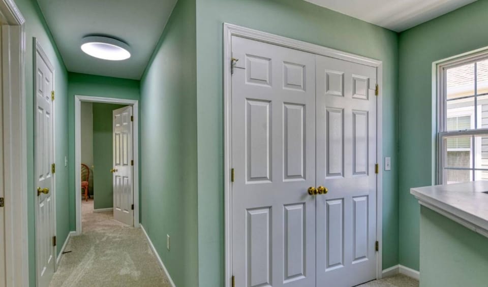 Hallway with Laundry Room Upstairs