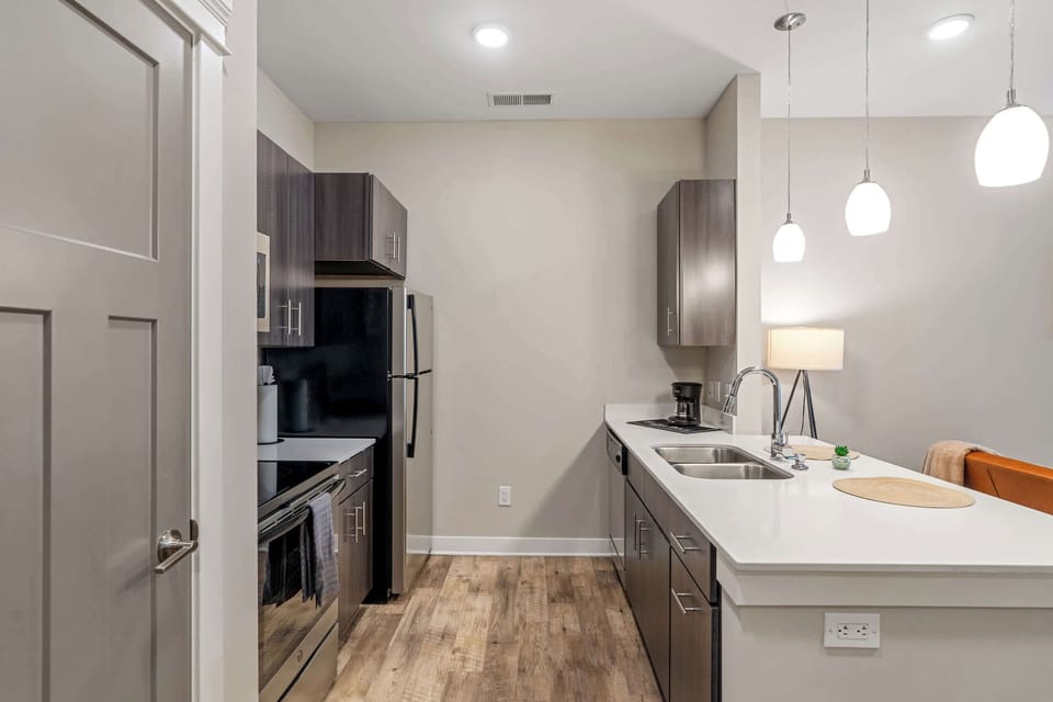 Fully equipped kitchen