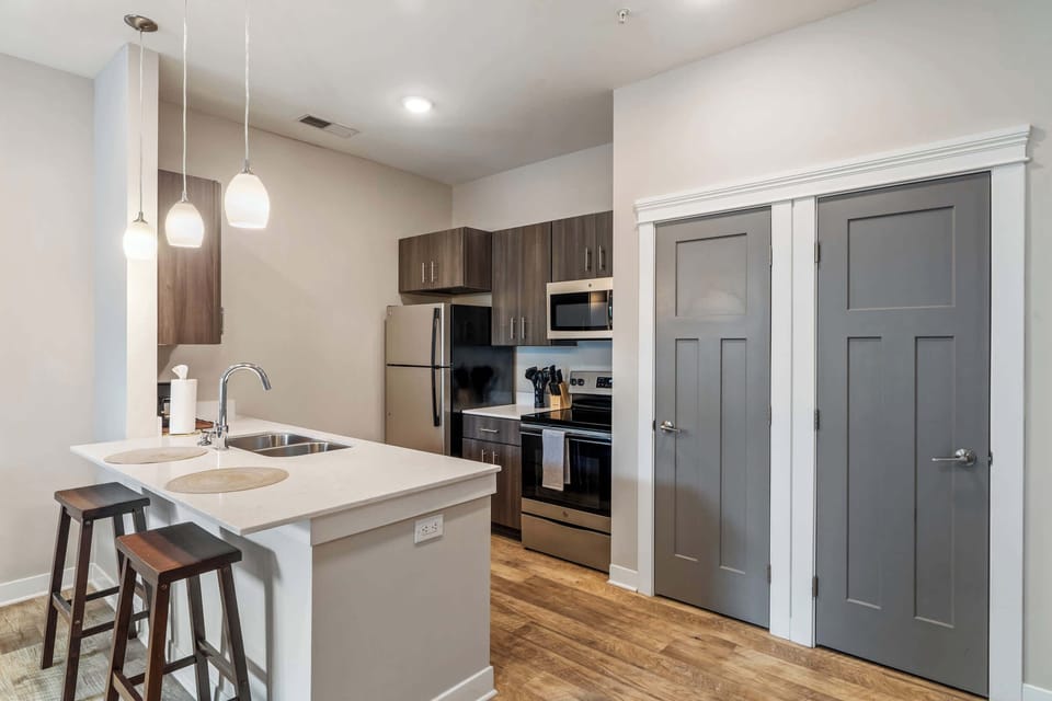 Fully equipped kitchen