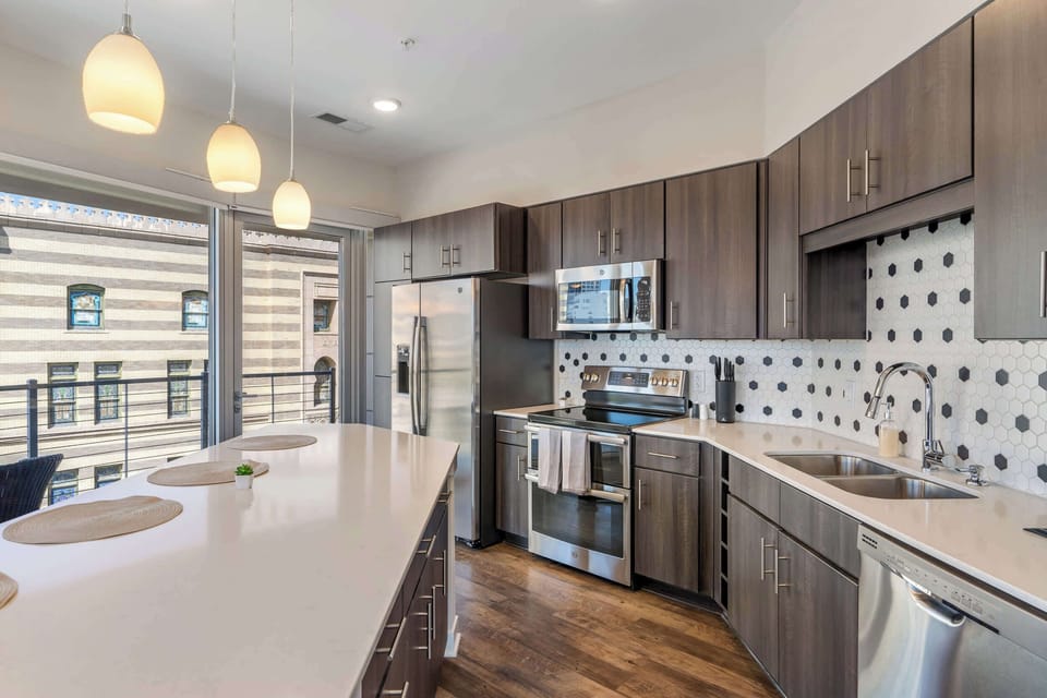 Fully equipped kitchen