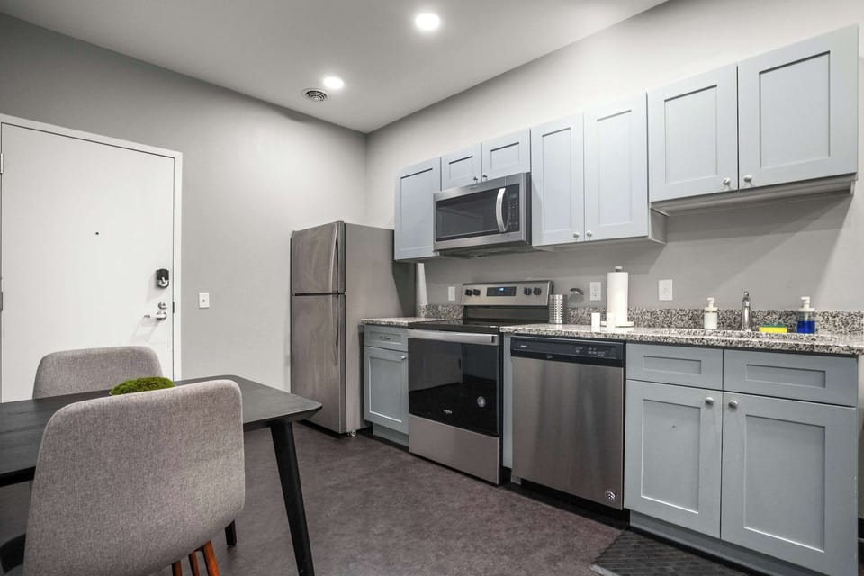 Fully equipped kitchen