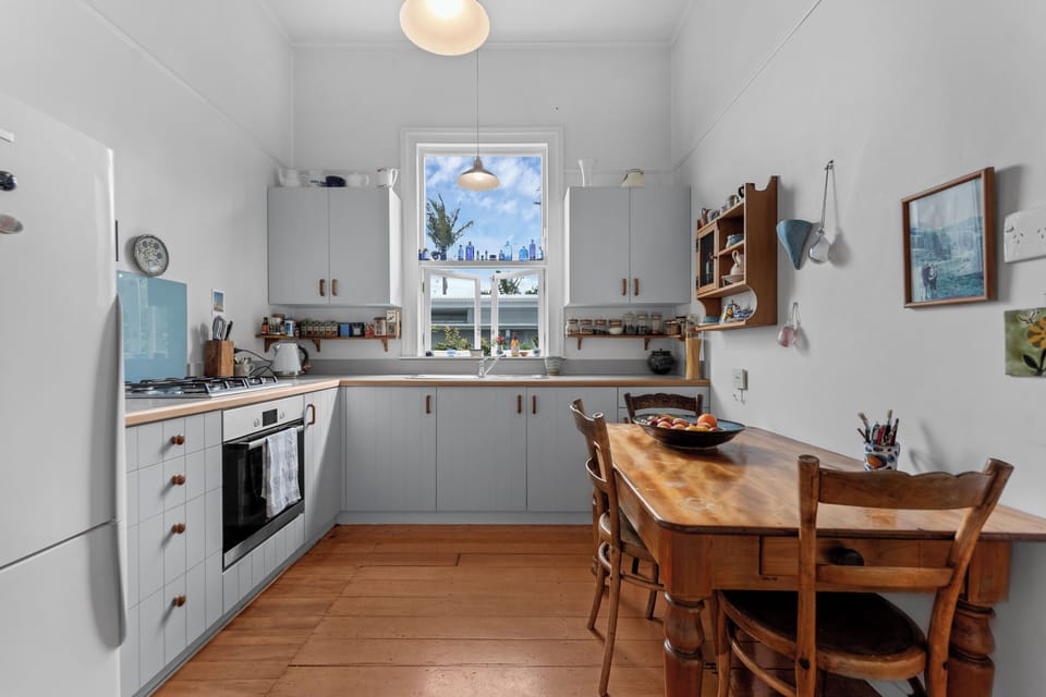 Kitchen and dining area