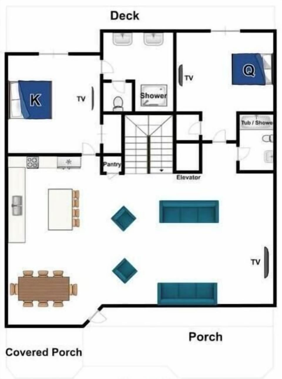 430 28th Floor Plan Second Floor