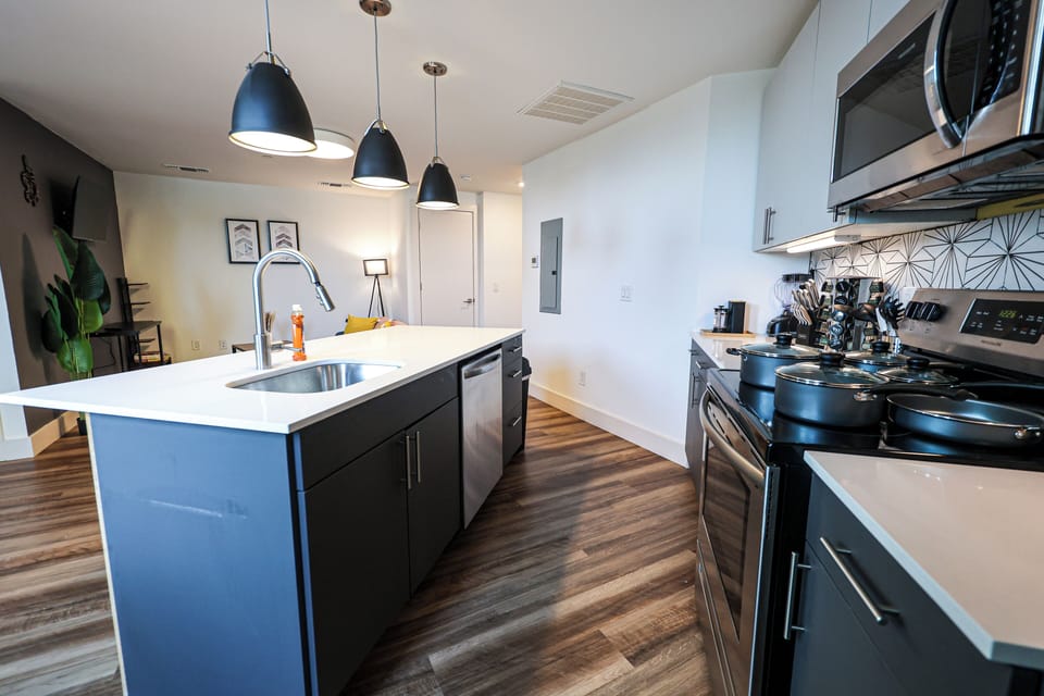 Your complete kitchen space with all the essentials included.

