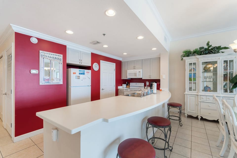 Gourmet Space with Granite and Stainless Steel