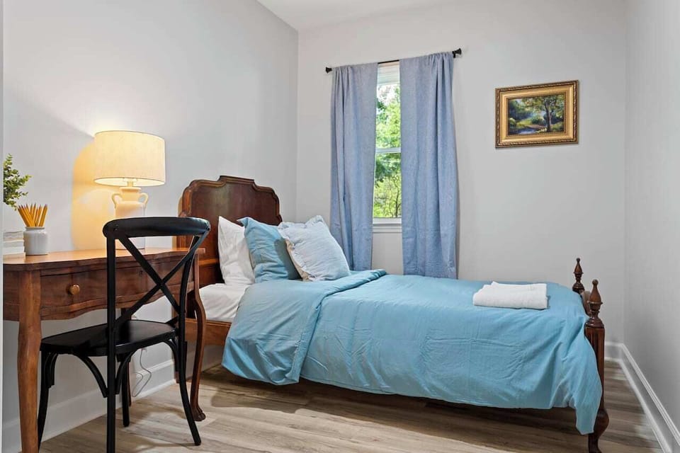 View of bedroom three with twin bed
