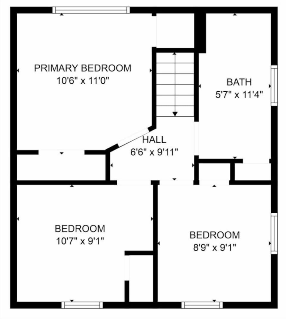 House 1 Second Floor