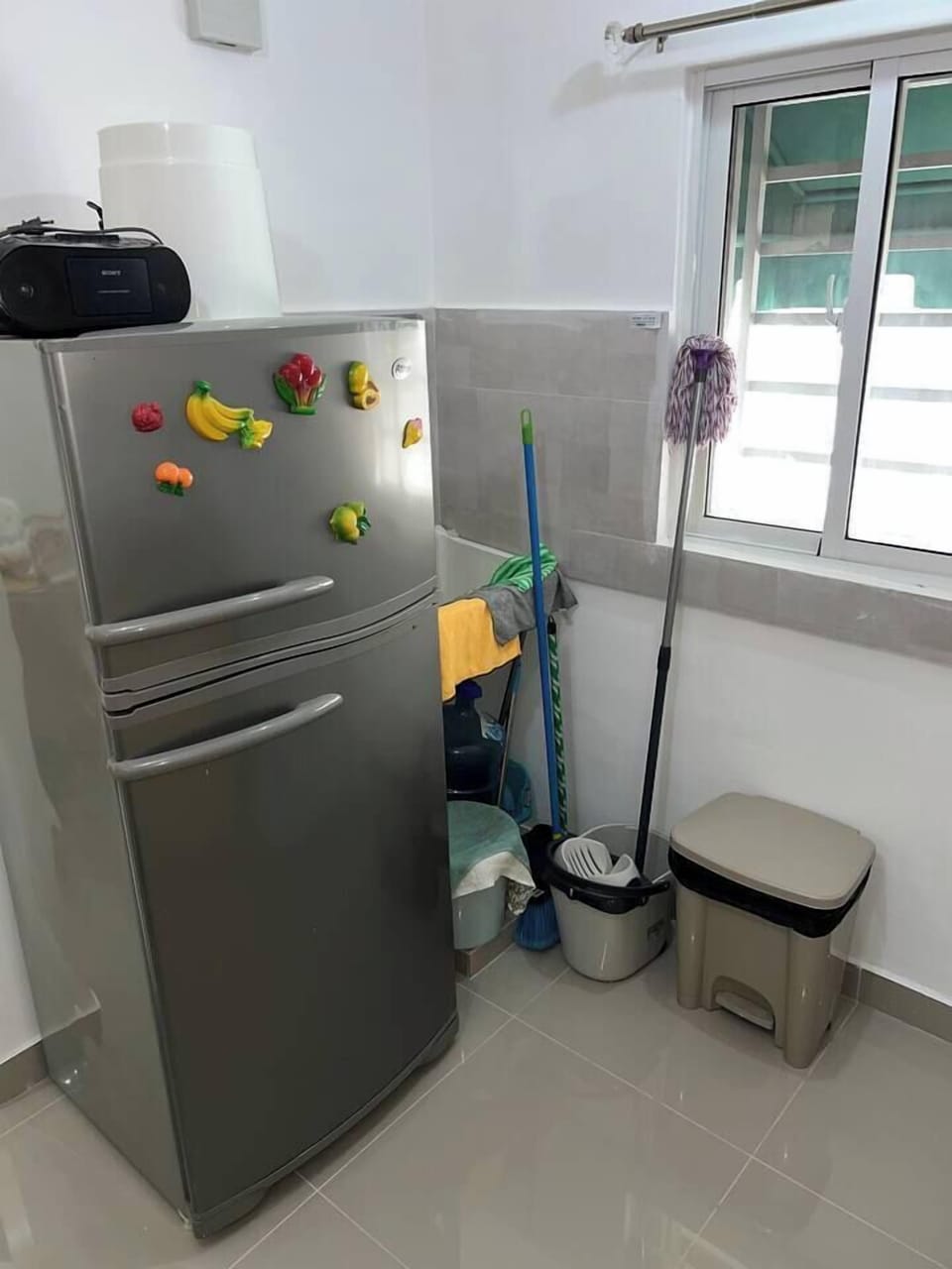 Refrigerator/Utility sink