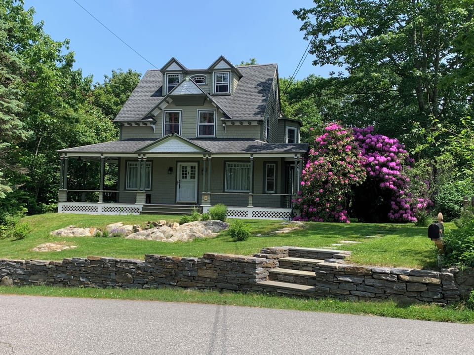 Front view from Arlington Ave