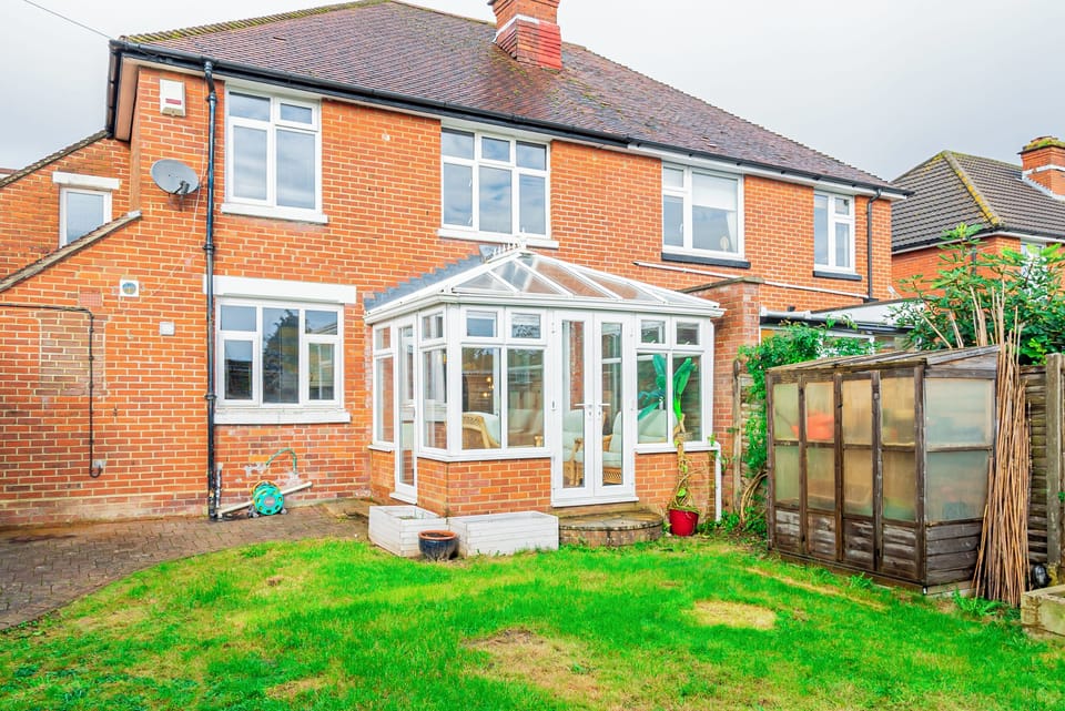 Rear garden