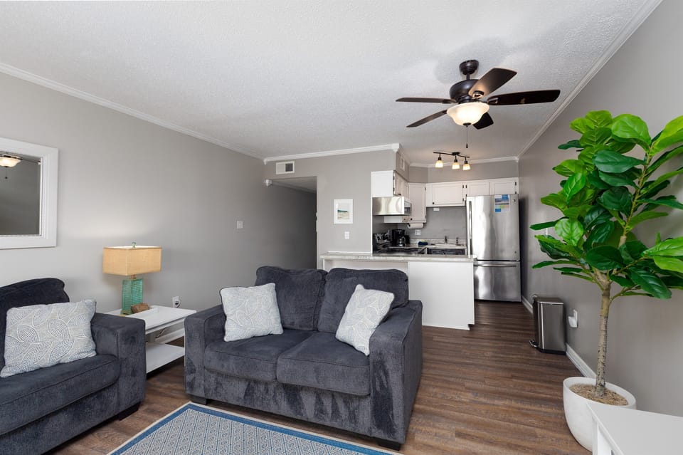 An open concept home