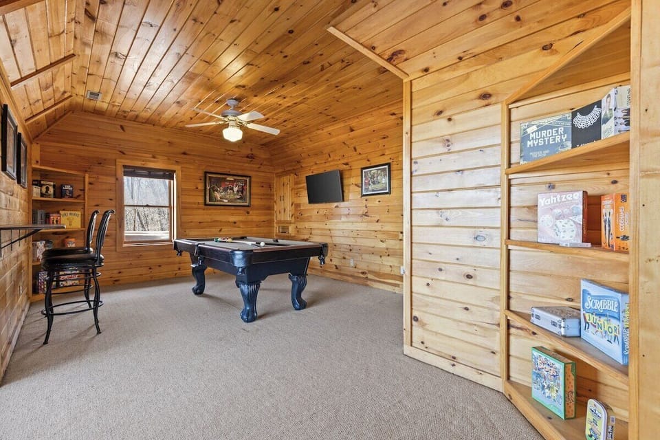 Nice size game room