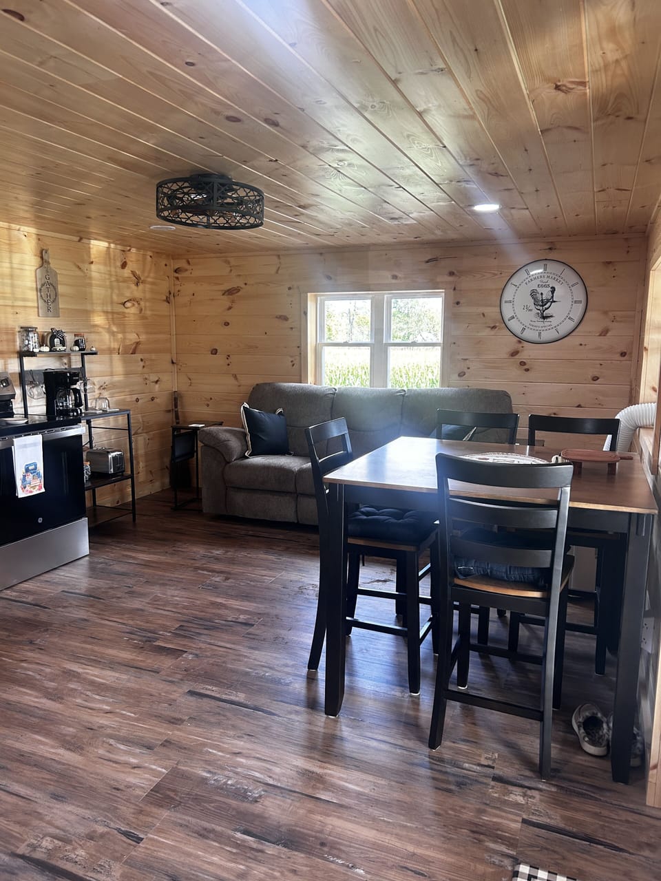 Eat in kitchen & living space