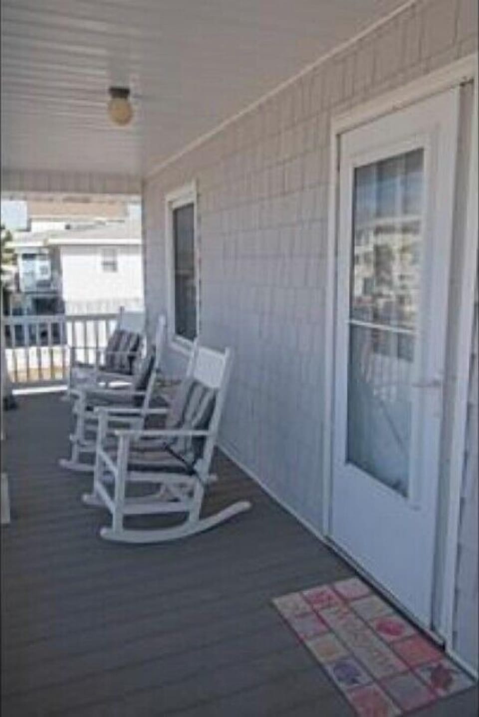 Back porch.